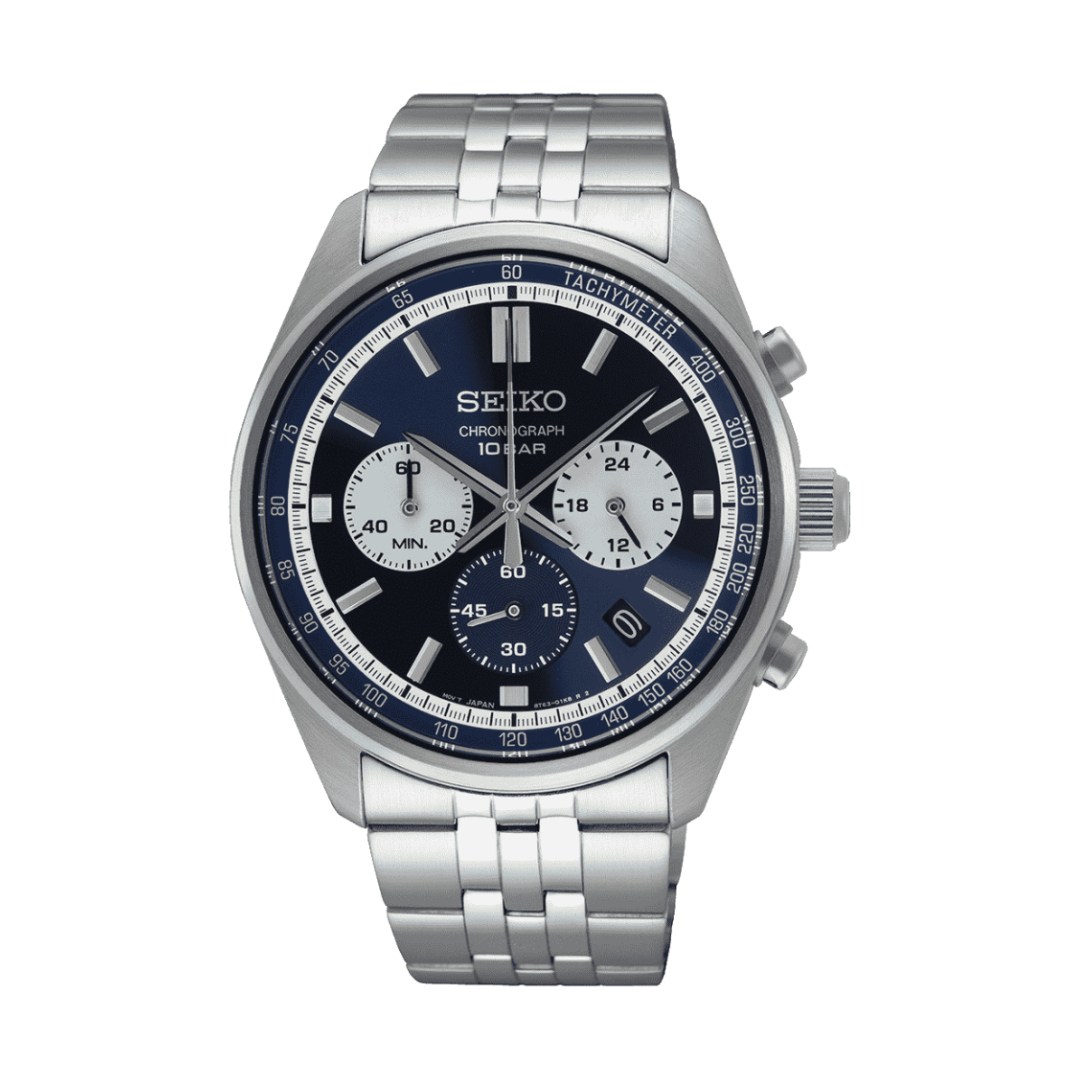 SEIKO CHRONOGRAPH SSB427P1 QUARTZ MEN WATCH