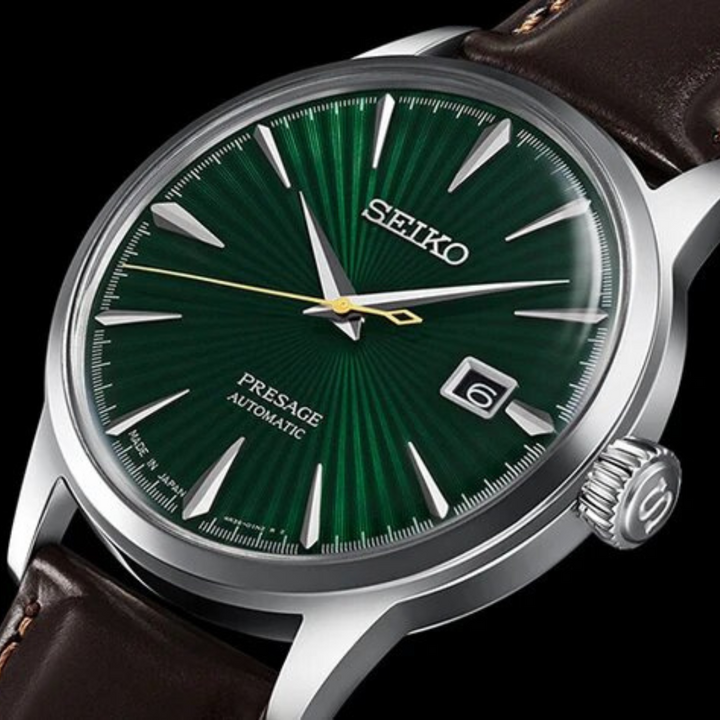 SEIKO PRESAGE SRPD37J1 COCKTAIL TIME "MOCKINGBIRD" AUTOMATIC MEN WATCH