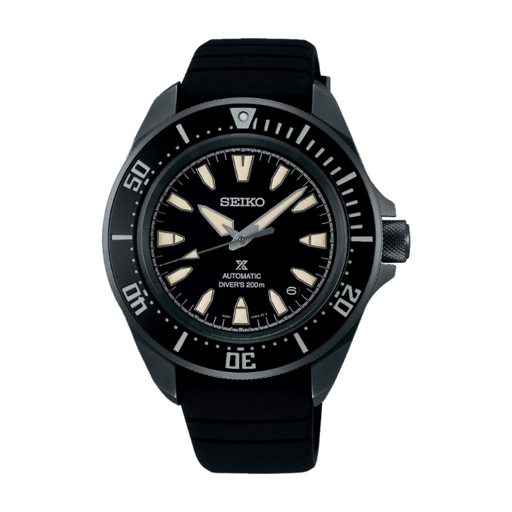 SEIKO PROSPEX SRPL15K1 PROSPEX 4R ALL-BLACK DIVER’S MEN WATCH