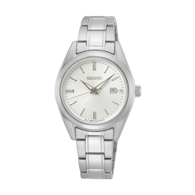 SEIKO SUR633P1 QUARTZ ANALOG 3 HANDS DATE WOMEN WATCH