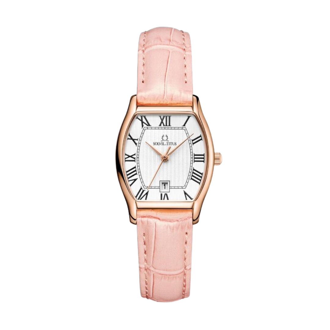 SOLVIL ET TITUS BARISTA W06-02825-012 3 HANDS DATE QUARTZ WOMEN WATCH