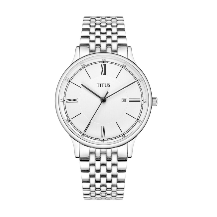 SOLVIL ET TITUS CLASSICIST W06-03045-002 3 HANDS DATE QUARTZ WOMEN WATCH