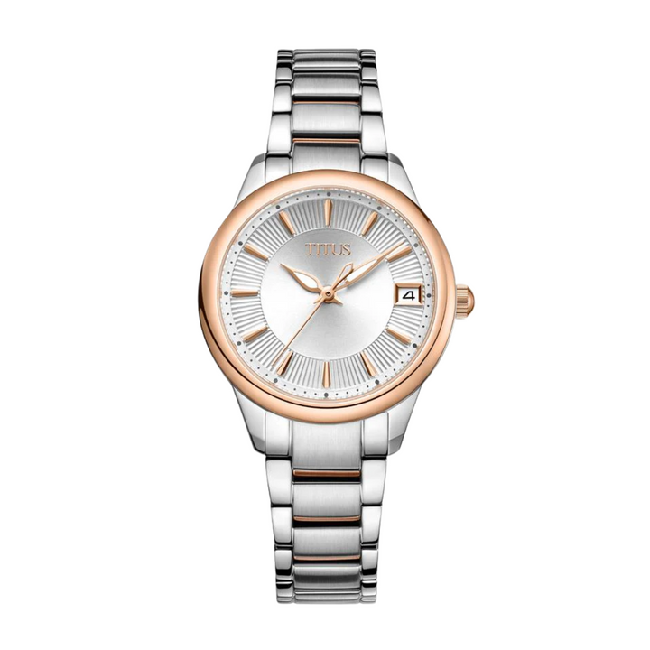 SOLVIL ET TITUS FAIR LADY W06-03373-002 3 HANDS DATE QUARTZ WOMEN WATCH