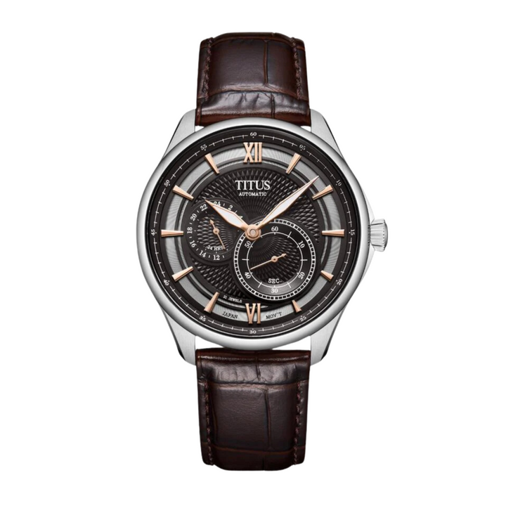 SOLVIL ET TITUS CLASSIC W06-03332-003 3 HANDS AUTOMATIC MEN WATCH