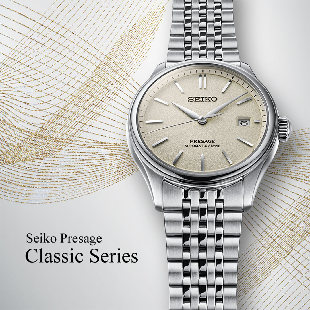 SEIKO PRESAGE SPB463J1 CLASSIC SERIES 'SHIRO-IRO' MEN WATCH