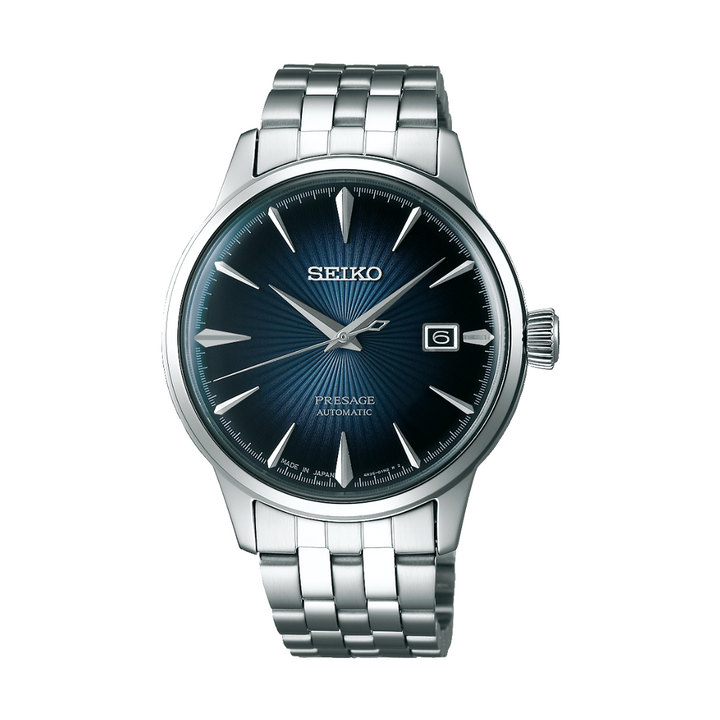 SEIKO PRESAGE SRPB41J1 COCKTAIL TIME "BLUE MOON" AUTOMATIC MEN WATCH