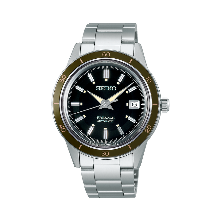 SEIKO PRESAGE SRPG07J1 STYLE 60S AUTOMATIC MEN WATCH