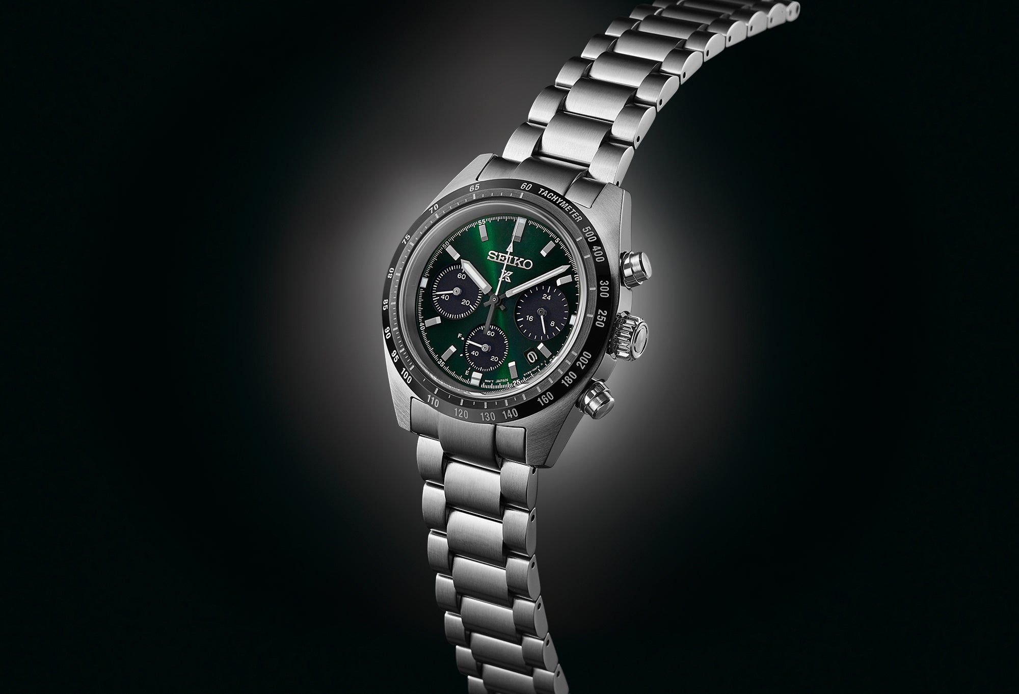 Seiko 2025 green chronograph