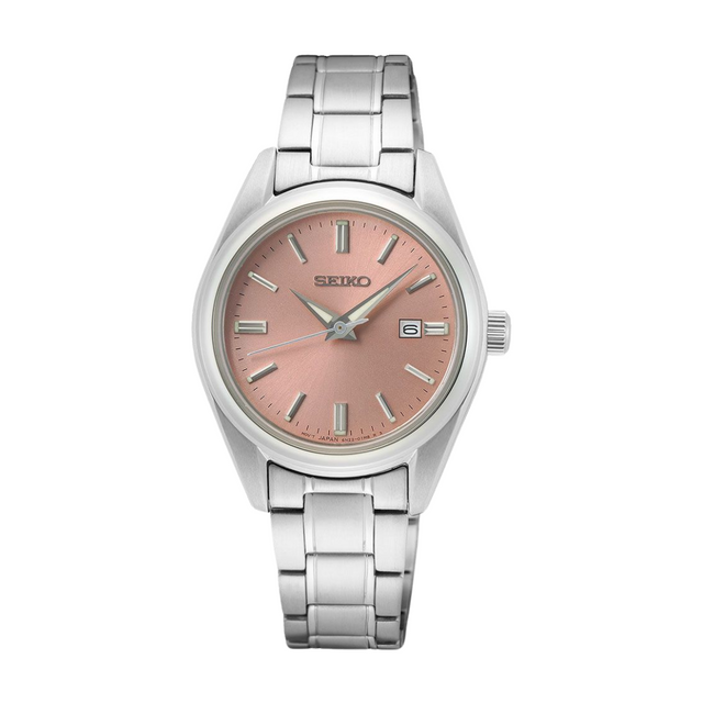 SEIKO SUR529P1 QUARTZ ANALOG 3 HANDS DATE WOMEN WATCH