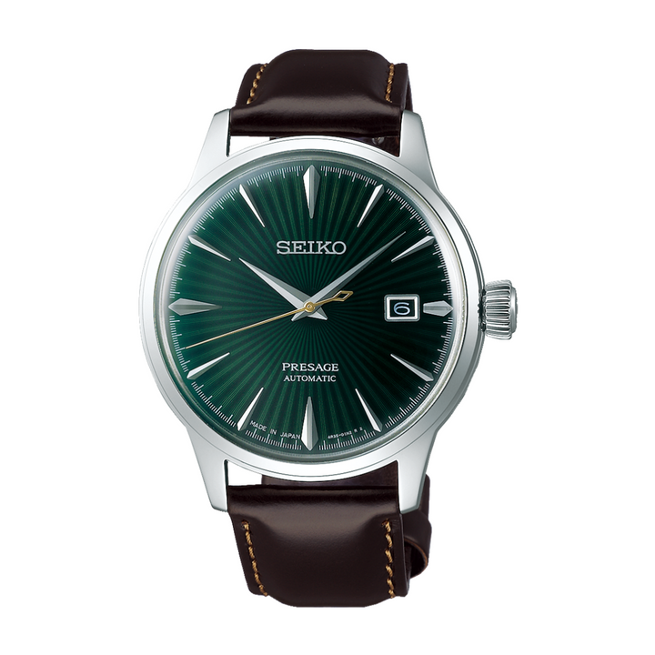 SEIKO PRESAGE SRPD37J1 COCKTAIL TIME "MOCKINGBIRD" AUTOMATIC MEN WATCH