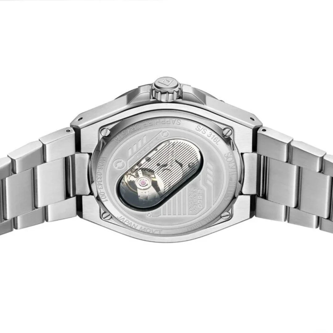 SOLVIL ET TITUS VOYAGER W06-03343-001 MULTI-FUNCTION AUTOMATIC MEN WATCH