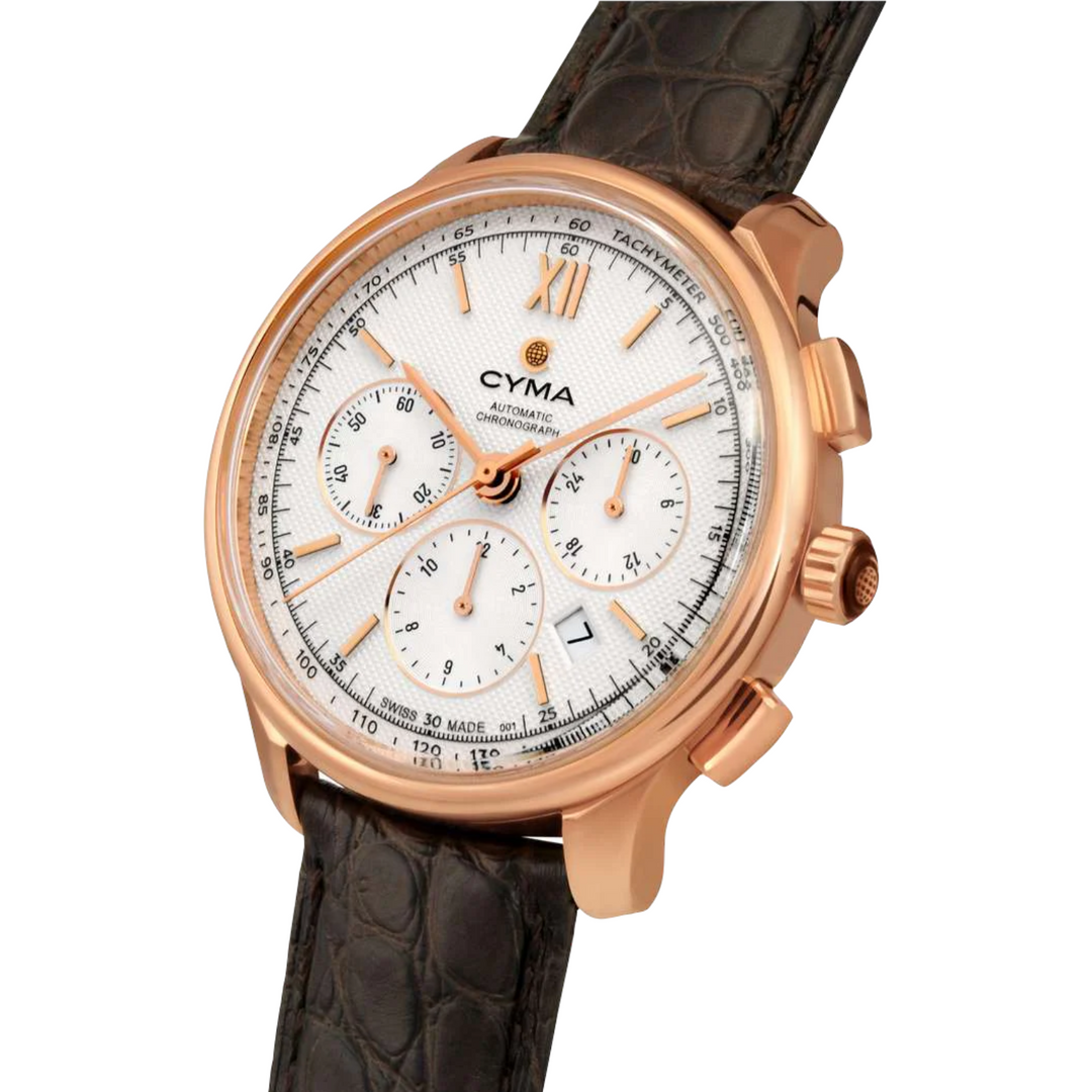 CYMA W02-00783-001 GRAND MAESTRO IMPERIA LIMITED EDITION AUTOMATIC CHRONOGRAPH MEN WATCH