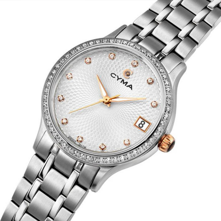 CYMA W02-00804-001 BELLE QUARTZ STAINLESS STEEL SILVER WOMEN WATCH