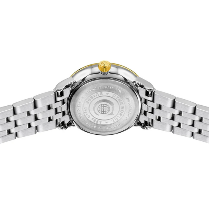 CYMA W02-00807-003 INTELLIGENTSIA QUARTZ STAINLESS STEEL WOMEN WATCH