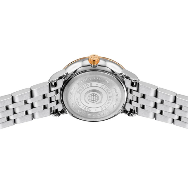 CYMA W02-00807-004 INTELLIGENTSIA QUARTZ STAINLESS STEEL WOMEN WATCH