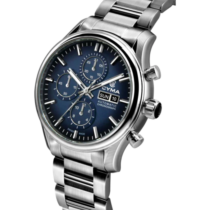 CYMA W02-00813-001 GRAND MAESTRO CHESS LIMITED EDITION AUTOMATIC CHRONOGRAPH MEN WATCH