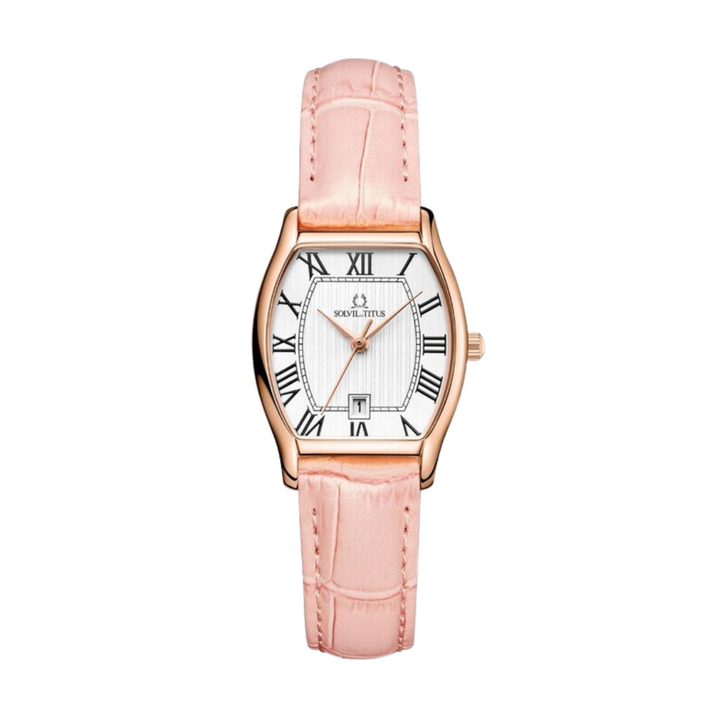 SOLVIL ET TITUS BARISTA W06-02825-012 3 HANDS DATE QUARTZ WOMEN WATCH