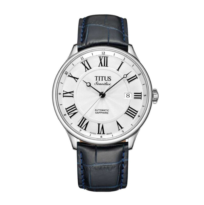 SOLVIL ET TITUS SONVILIER W06-02943-002 3 HANDS DATE AUTOMATIC MEN WATCH