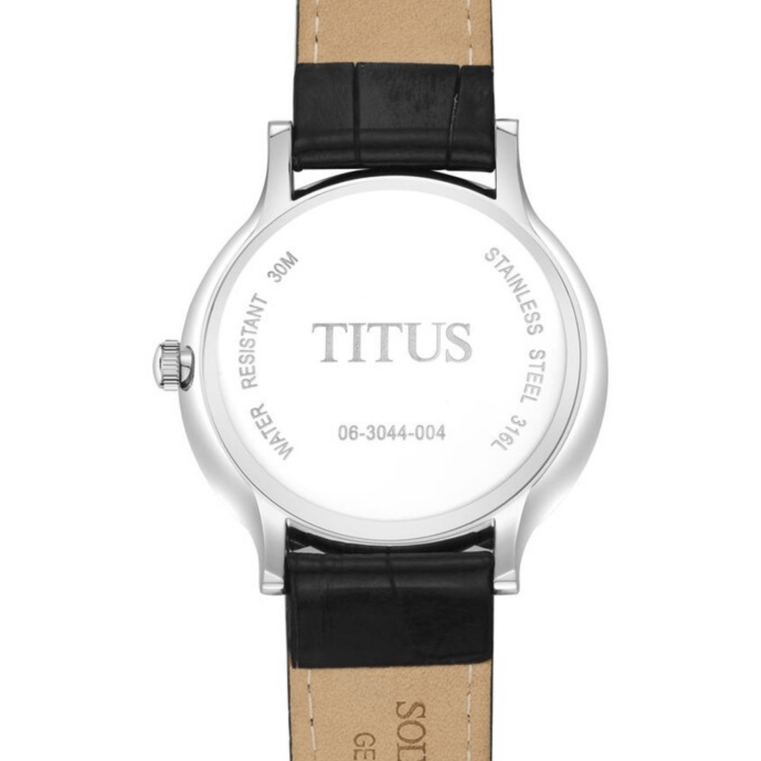 SOLVIL ET TITUS CLASSICIST W06-03044-004 3 HANDS DATE QUARTZ MEN WATCH