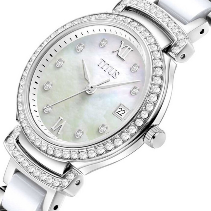 SOLVIL ET TITUS FAIR LADY W06-03139-001 3 HANDS DATE QUARTZ WOMEN WATCH