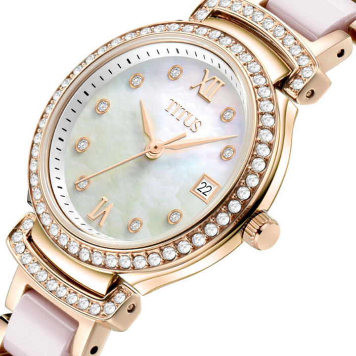 SOLVIL ET TITUS FAIR LADY W06-03139-004 3 HANDS DATE QUARTZ WOMEN WATCH