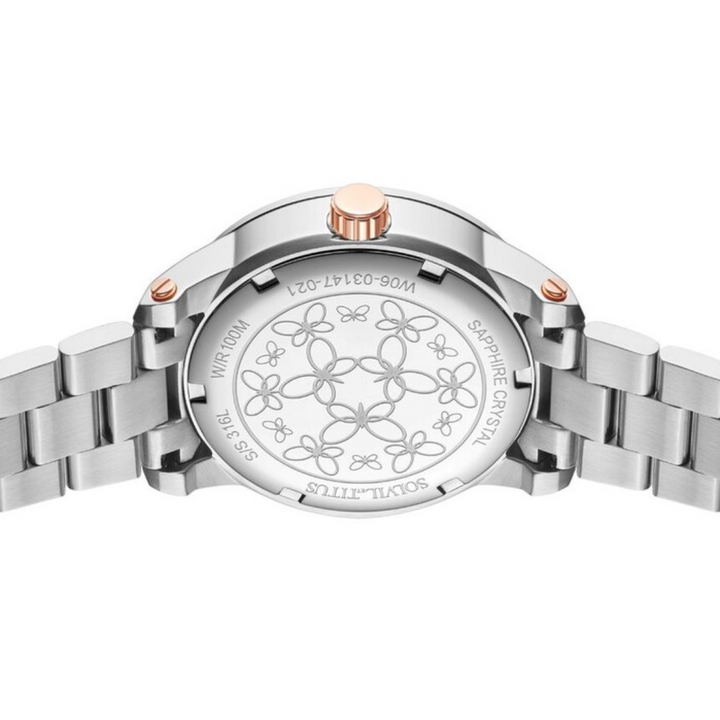 SOLVIL ET TITUS ASPIRA W06-03147-021 QUARTZ STAINLESS STEEL WOMEN WATCH