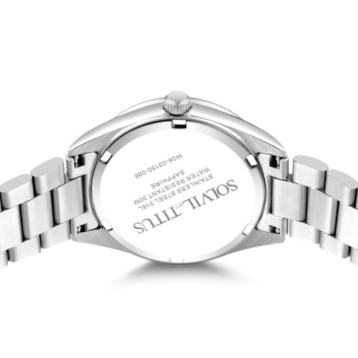 SOLVIL ET TITUS FAIR LADY W06-03150-006 3 HANDS QUARTZ WOMEN WATCH