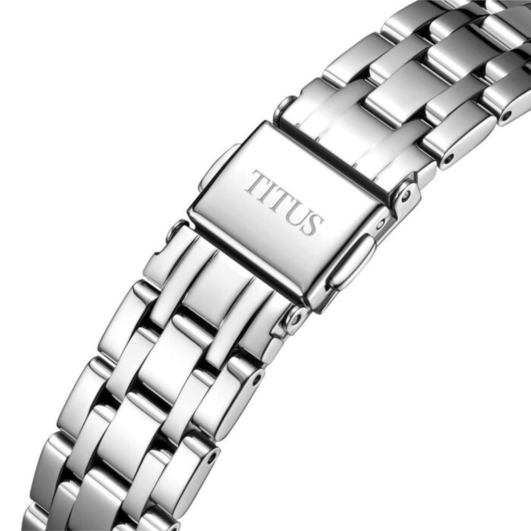 SOLVIL ET TITUS EXQUISITE W06-03274-001 3 HANDS DATE AUTOMATIC WOMEN WATCH