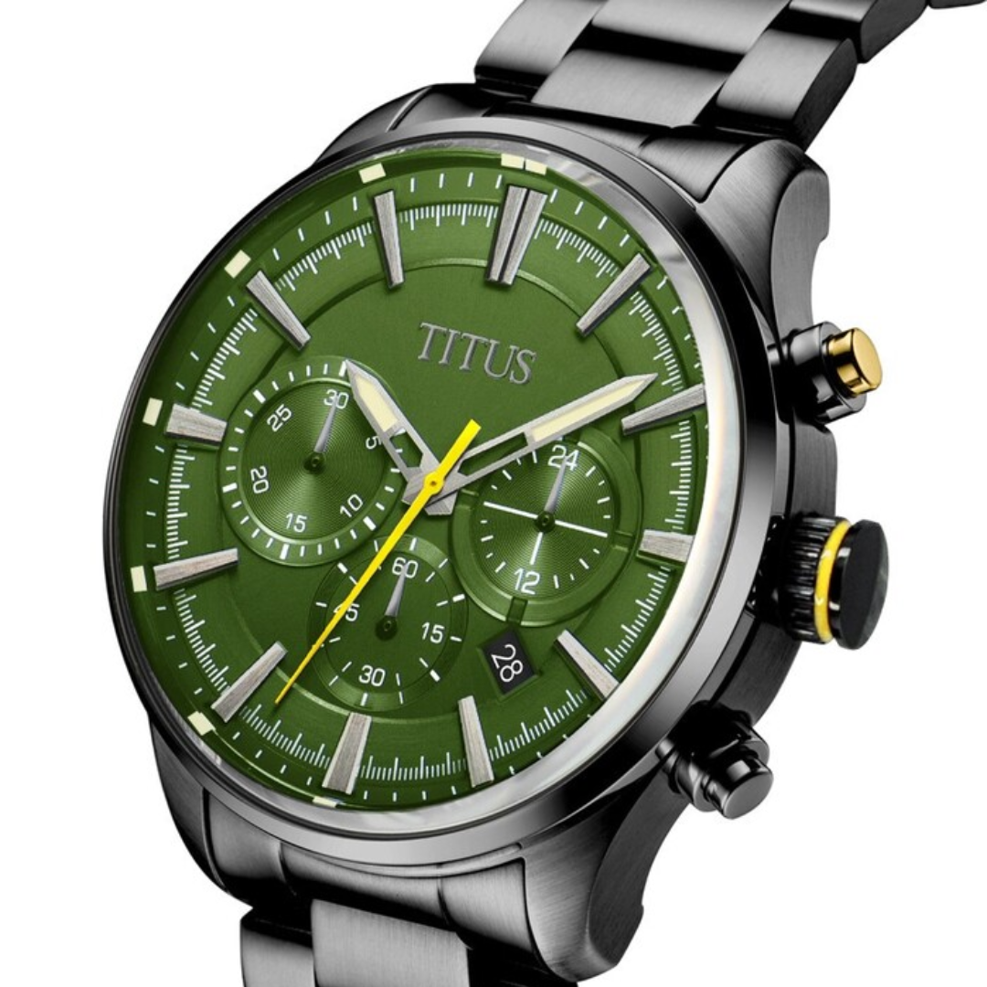 SOLVIL ET TITUS SABER W06-03287-004 CHRONOGRAPH QUARTZ MEN WATCH