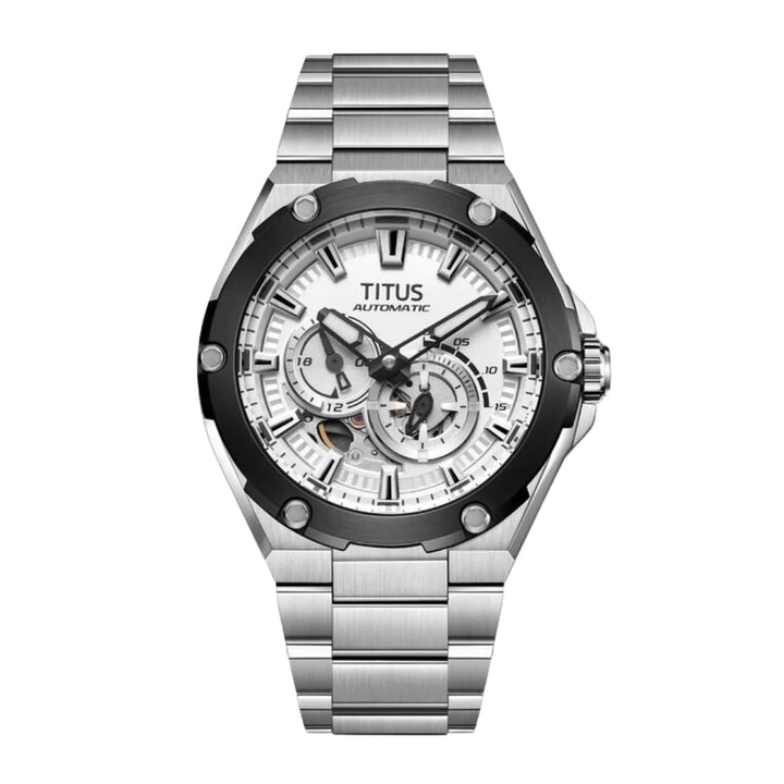 SOLVIL ET TITUS VOYAGER W06-03343-003 MULTI-FUNCTION AUTOMATIC MEN WATCH