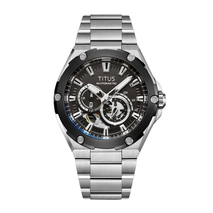 SOLVIL ET TITUS VOYAGER W06-03343-004 MULTI-FUNCTION AUTOMATIC MEN WATCH