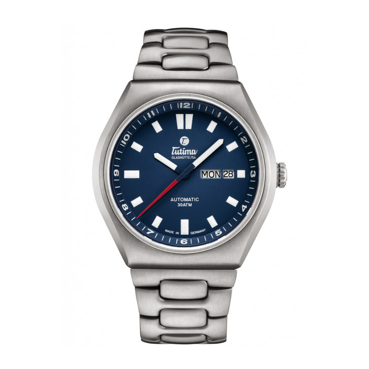 TUTIMA GLASHÜTTE M2 COASTLINE 6150-02 AUTOMATIC MEN WATCH