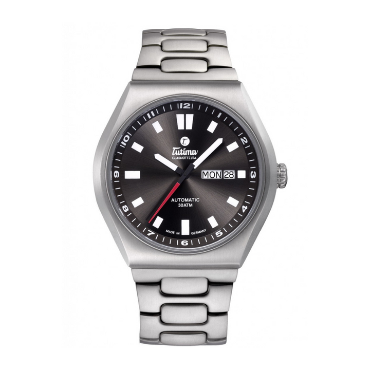 TUTIMA GLASHÜTTE M2 COASTLINE 6150-04 AUTOMATIC MEN WATCH