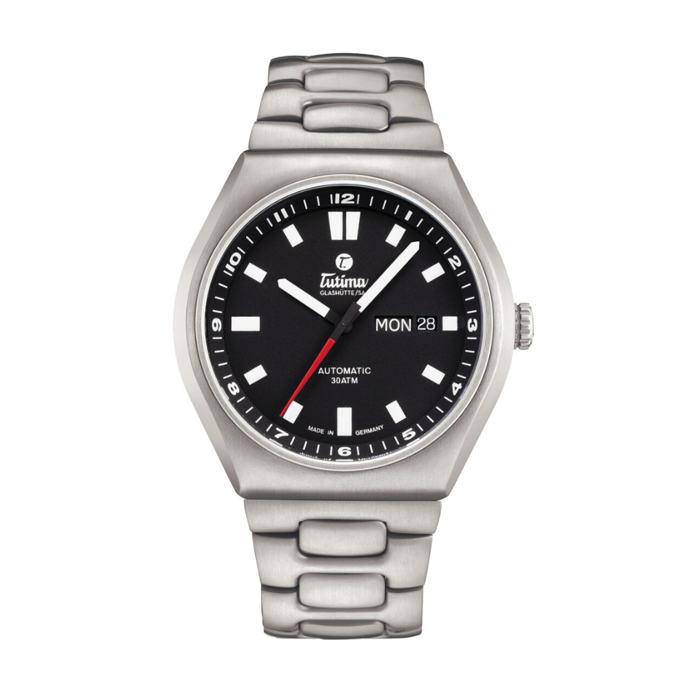 TUTIMA GLASHÜTTE M2 COASTLINE 6150-06 AUTOMATIC MEN WATCH