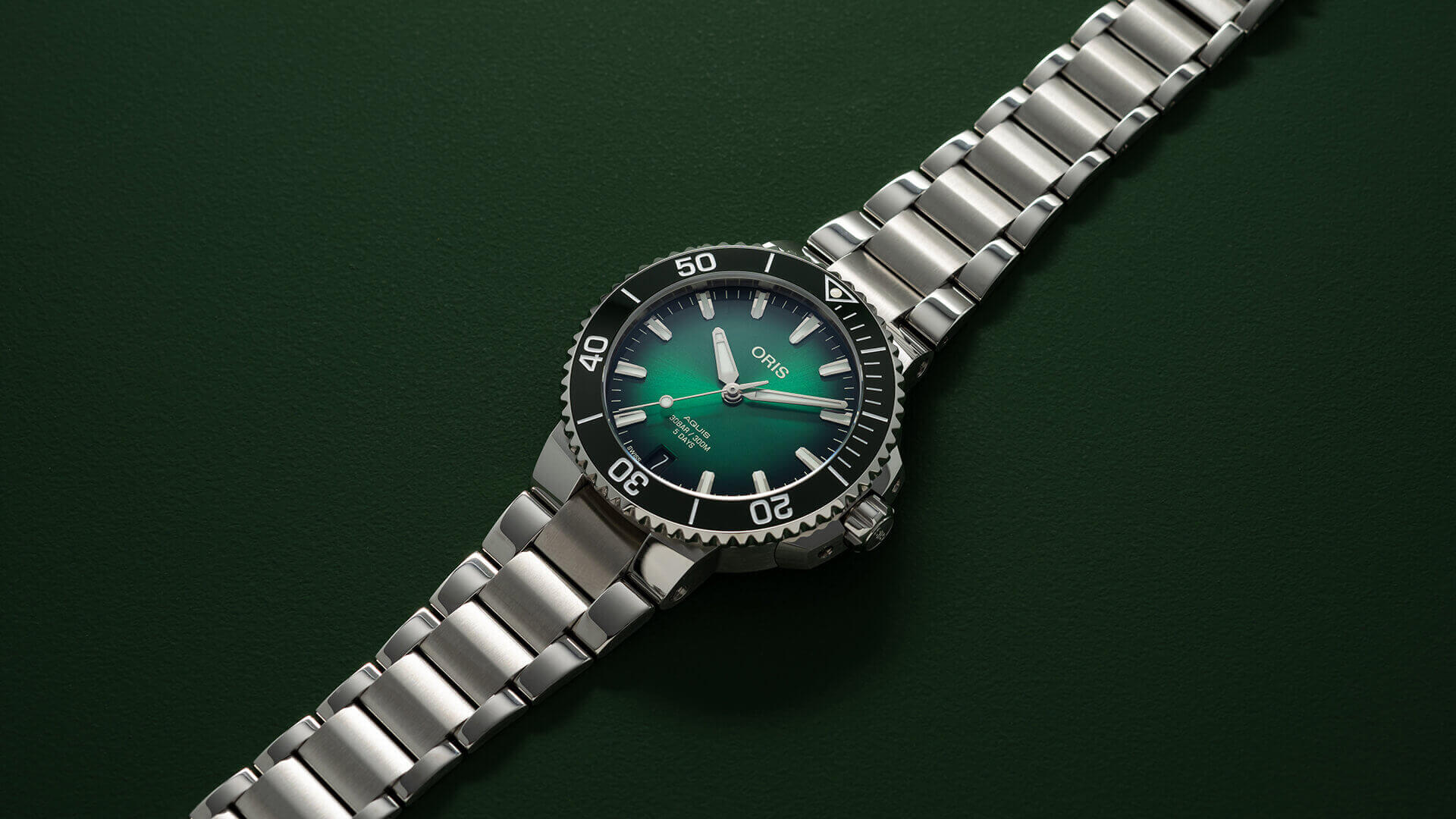 Oris aquis outlet green 39.5