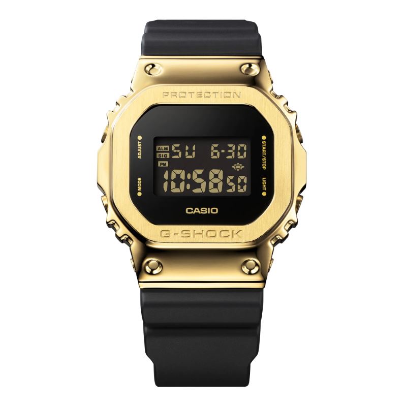 CASIO G-SHOCK GM-5600G-9DR DIGITAL GOLD BLACK WATCH