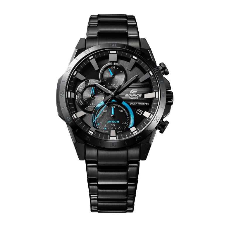 Casio edifice sales gold black