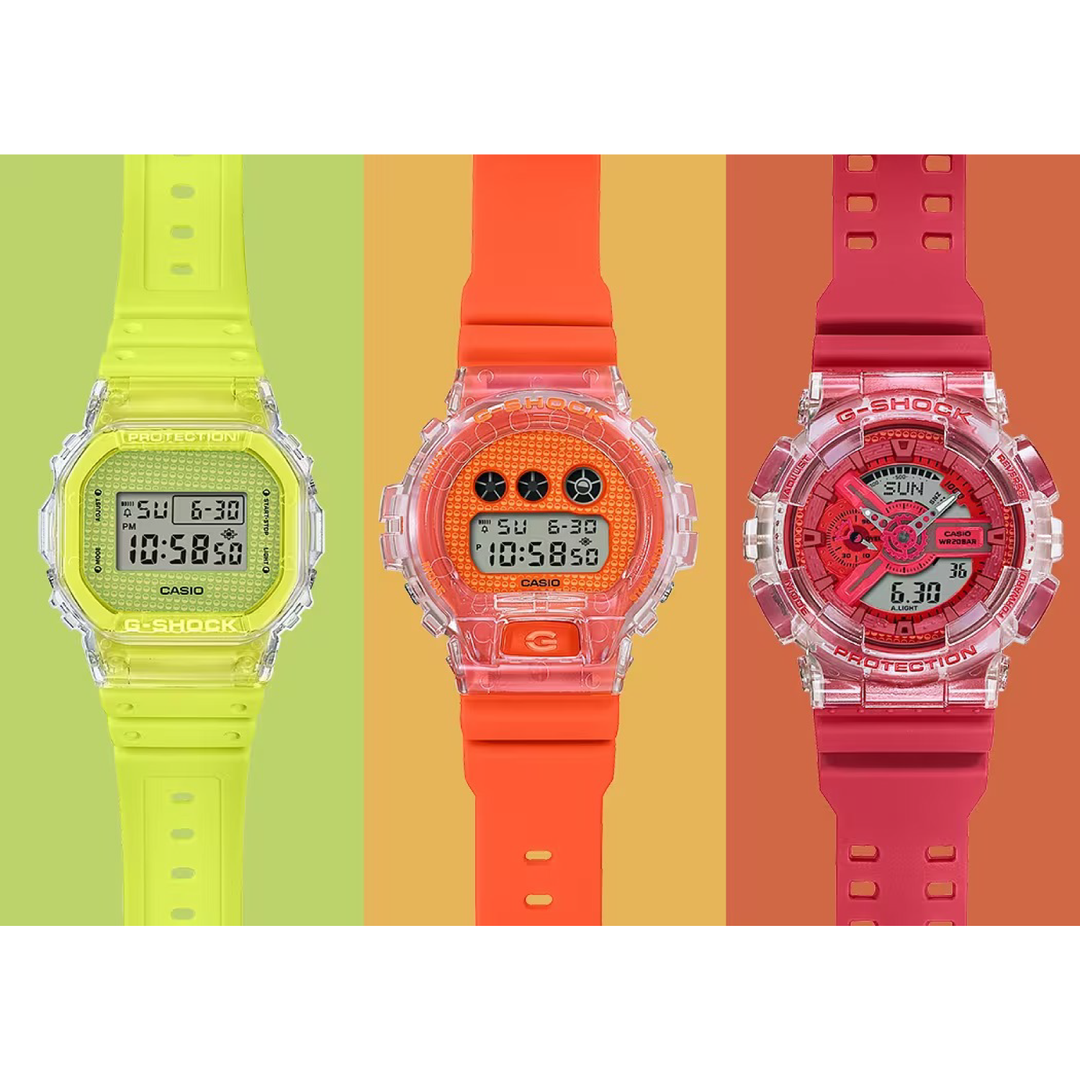 CASIO G-SHOCK DW-6900GL-4DR LUCKY DROP DIGITAL ORANGE WATCH