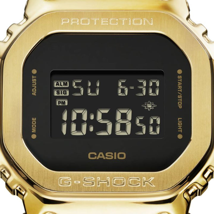 CASIO G-SHOCK GM-5600G-9DR DIGITAL GOLD BLACK WATCH