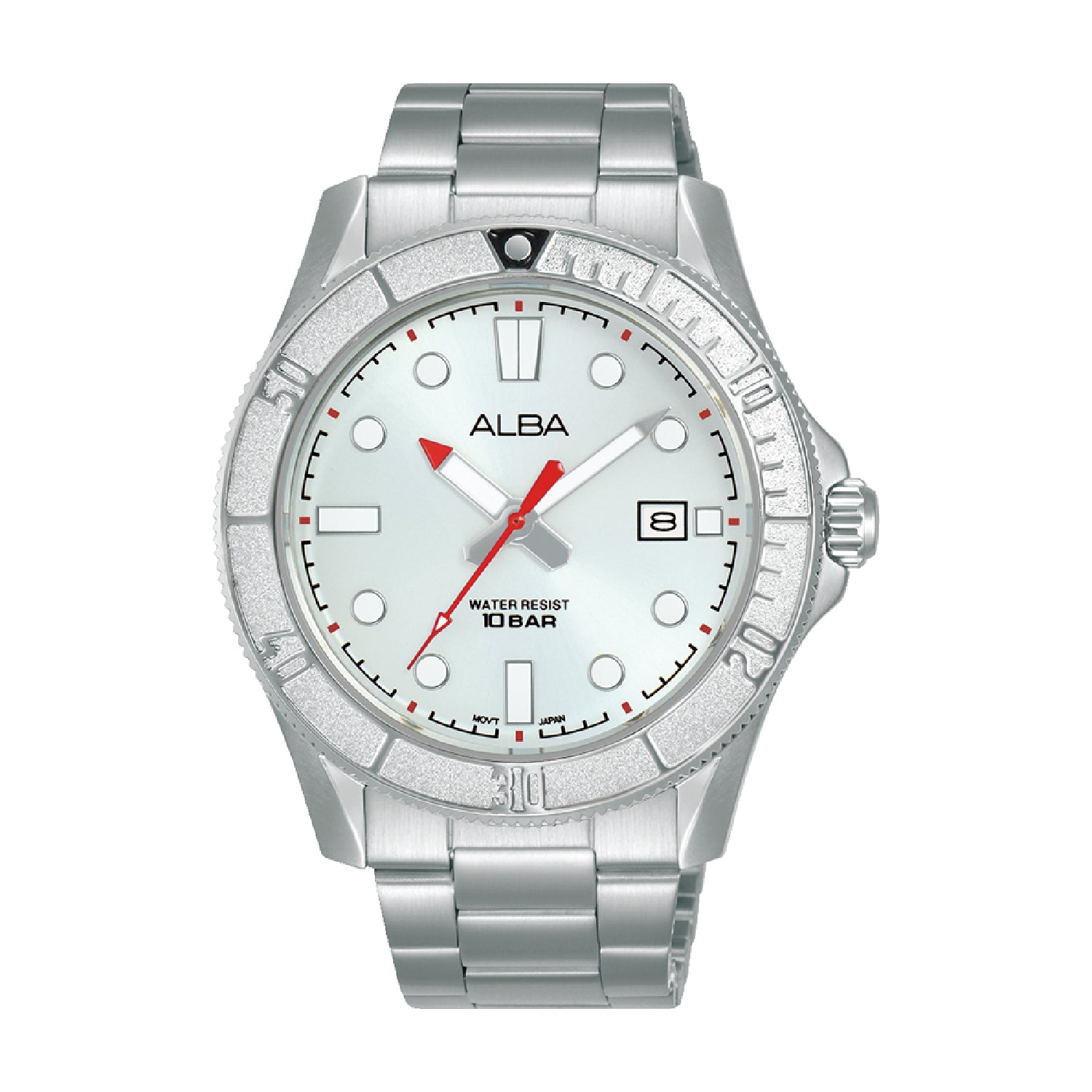 Alba stainless 2025 steel watch