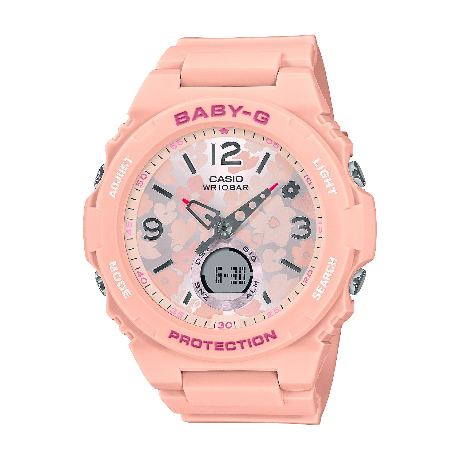 Baby g outlet shock peach