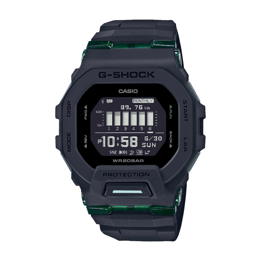 CASIO G-SHOCK SPORTS GBD-200UU-1DR DIGITAL BLACK WATCH