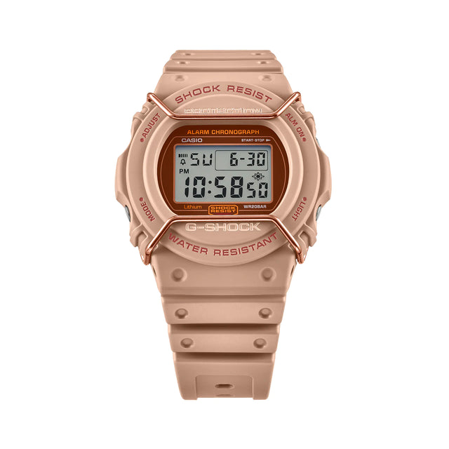 CASIO G-SHOCK DW-5700PT-5DR SPECIAL COLOR MODELS BEIGE WATCH