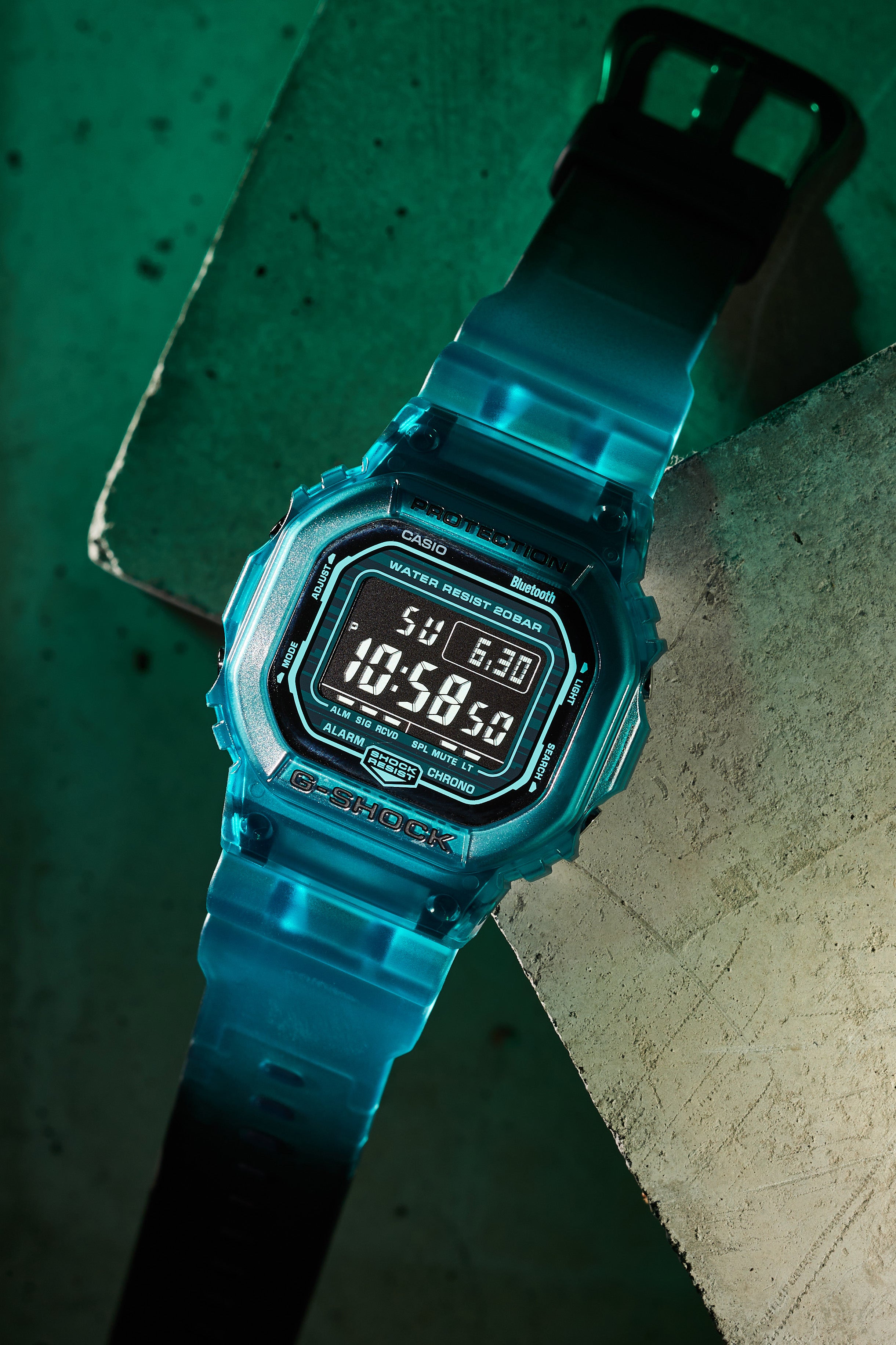 G shock blue clearance colour