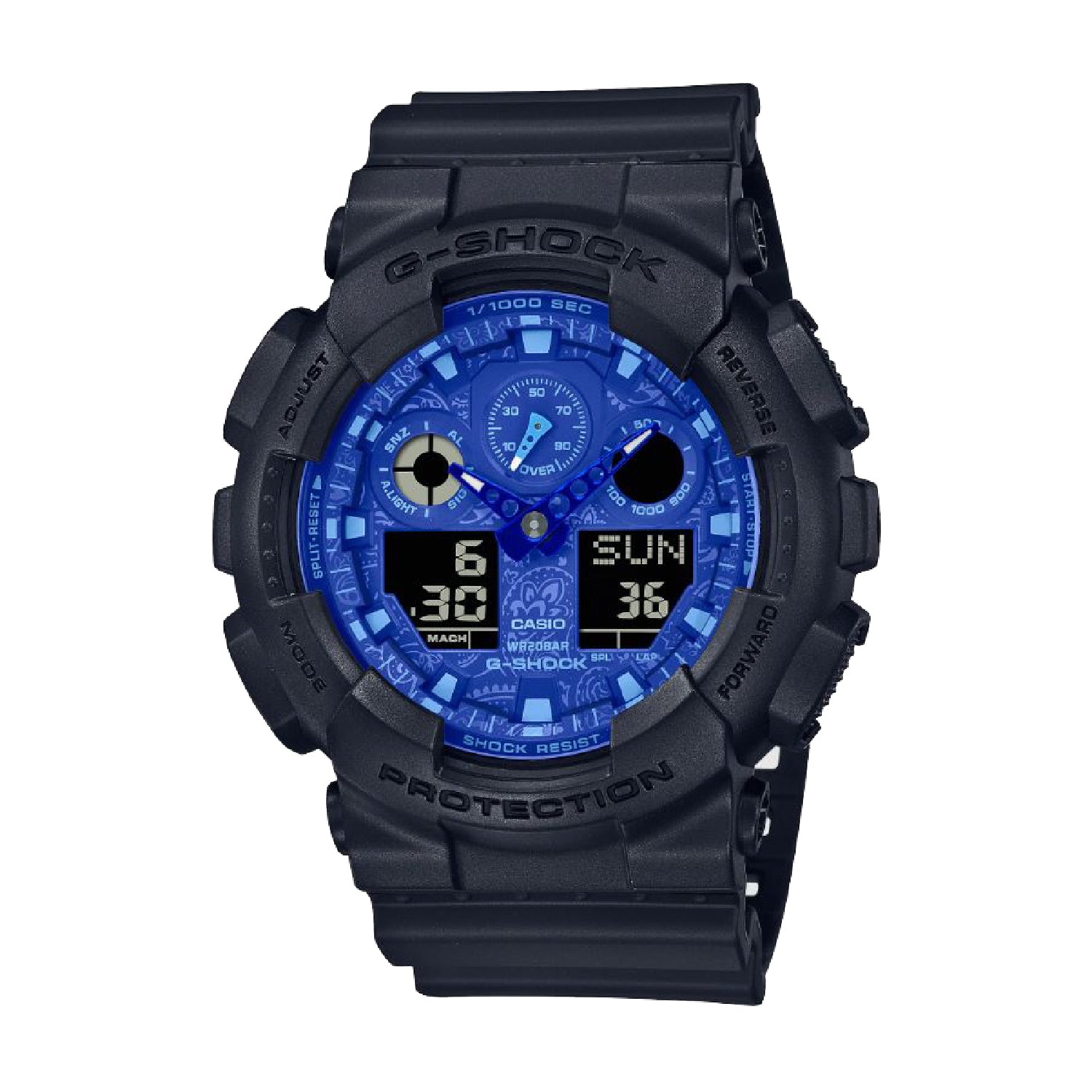 G shock dark clearance blue