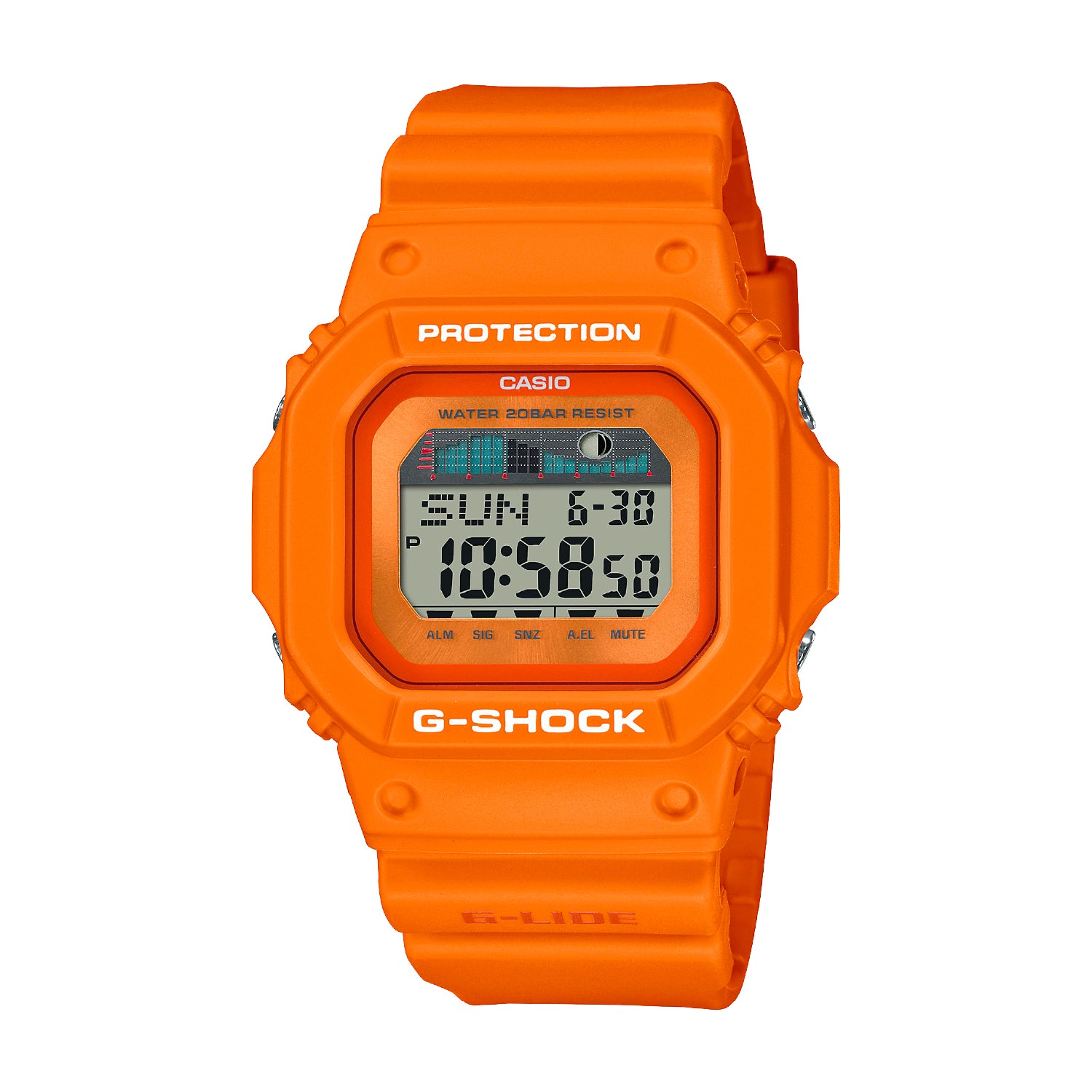 G shock deals grey orange