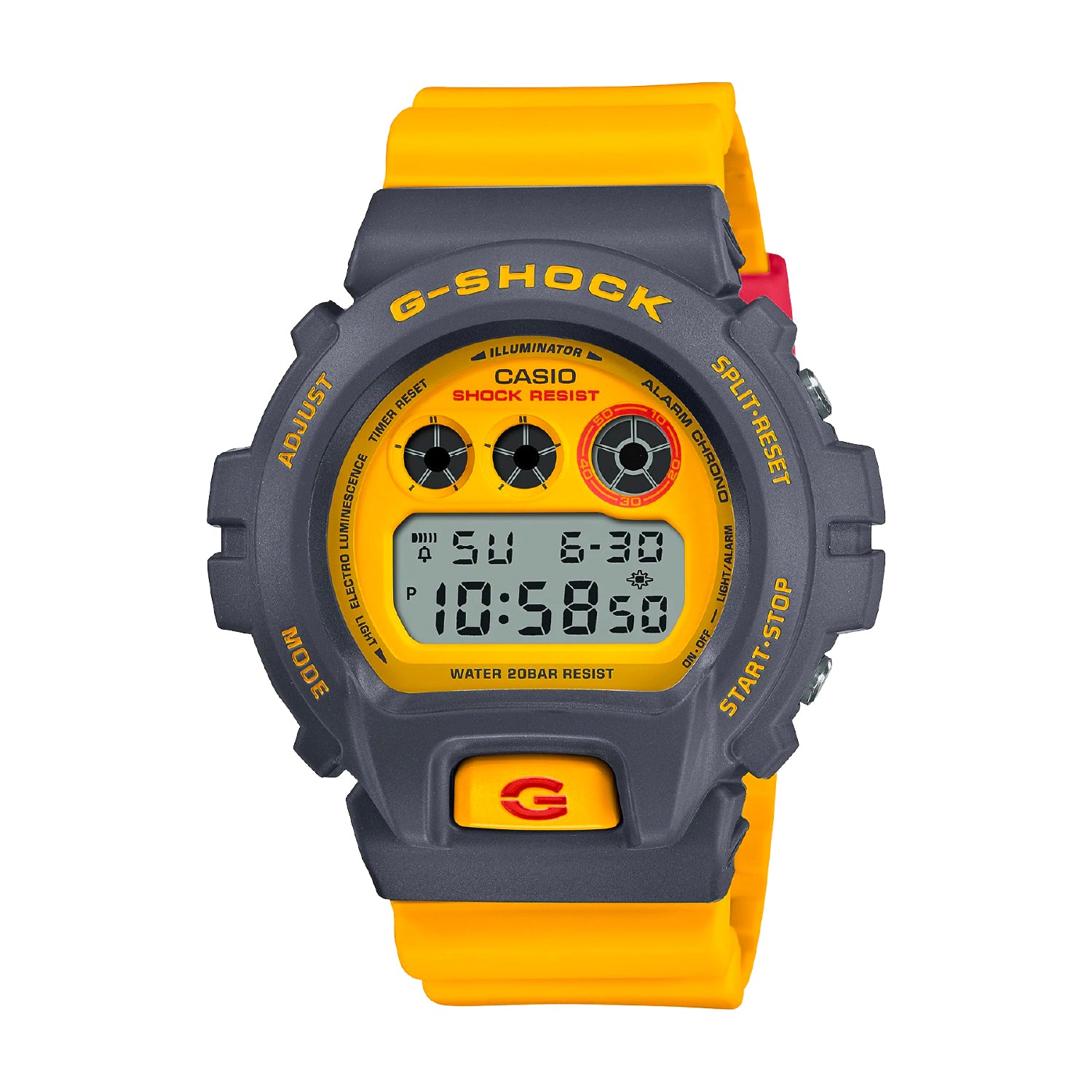 G shock hot sale neon yellow