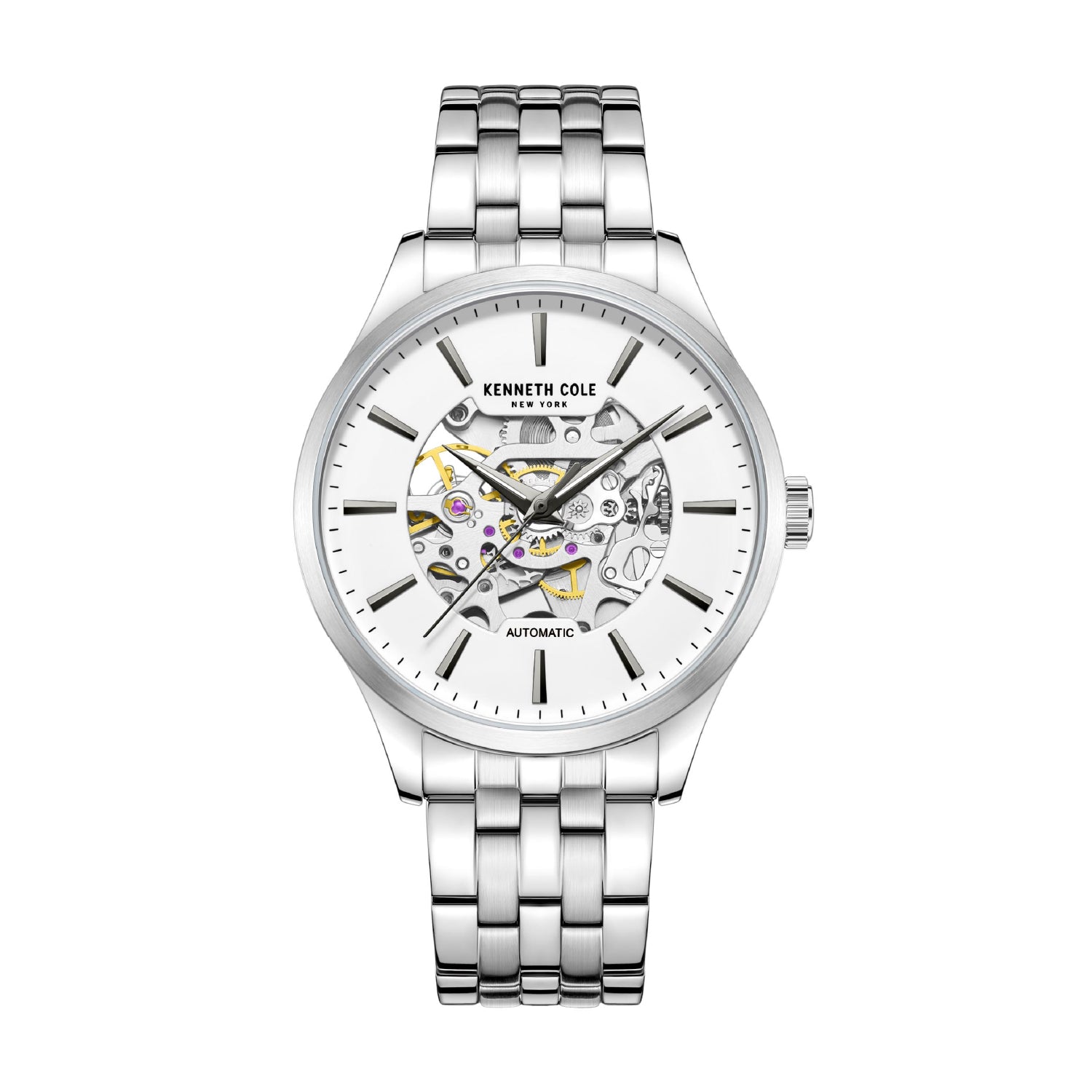 Kenneth cole silver discount watch