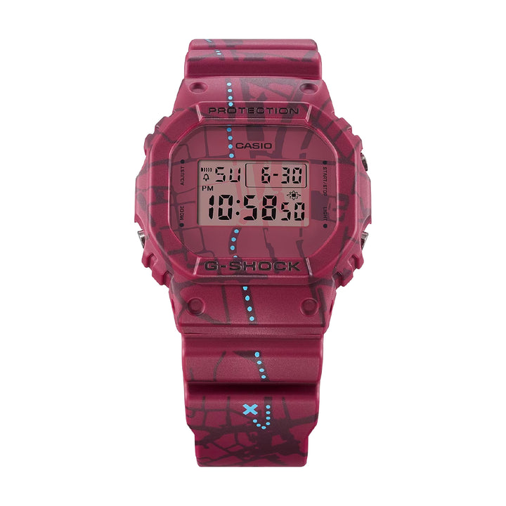 CASIO G-SHOCK DW-5600SBY-4DR TREASURE HUNT SHIBUYA DIGITAL RED WATCH