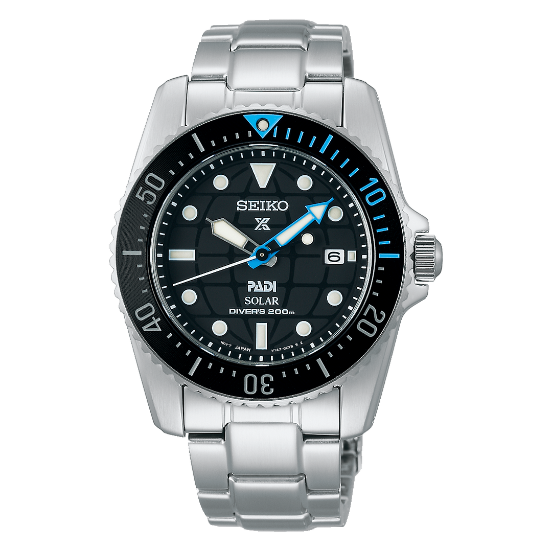 SEIKO PROSPEX SNE575P1 PADI COMPACT SOLAR SCUBA SPECIAL EDITION